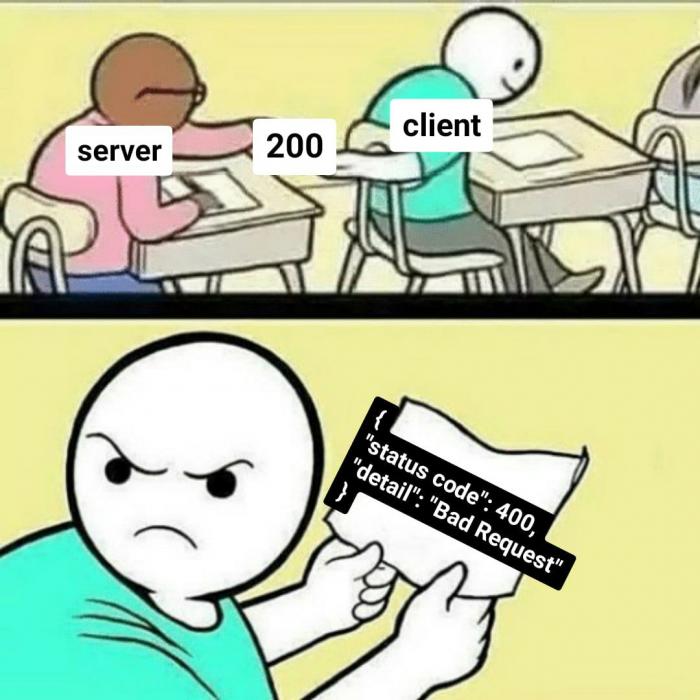 Client server communication